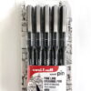 fineline black permanent pens