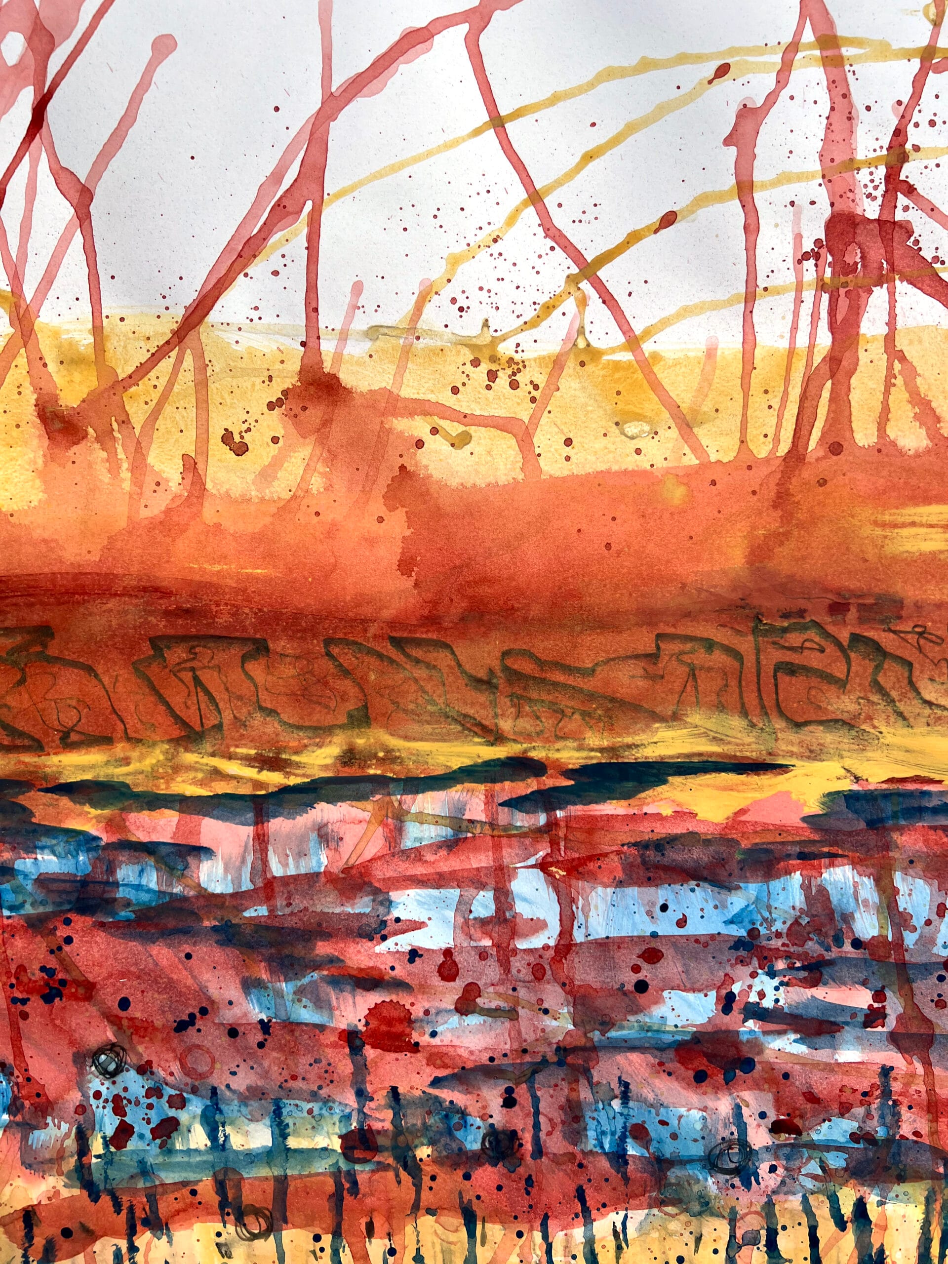 Gelli Printing & Mixed Media Techniques Creative Retreat in France - Image 6