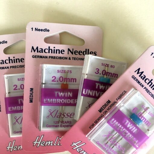 twin needles for sewing machines